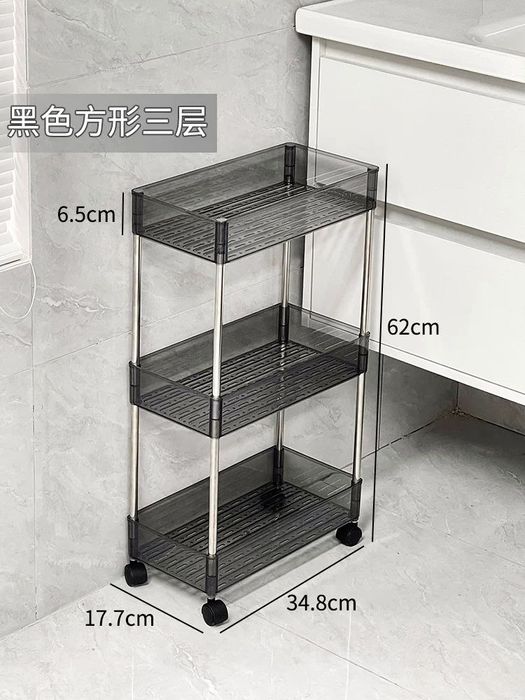 Полка этажерка тележка для кухни или ванной комнаты