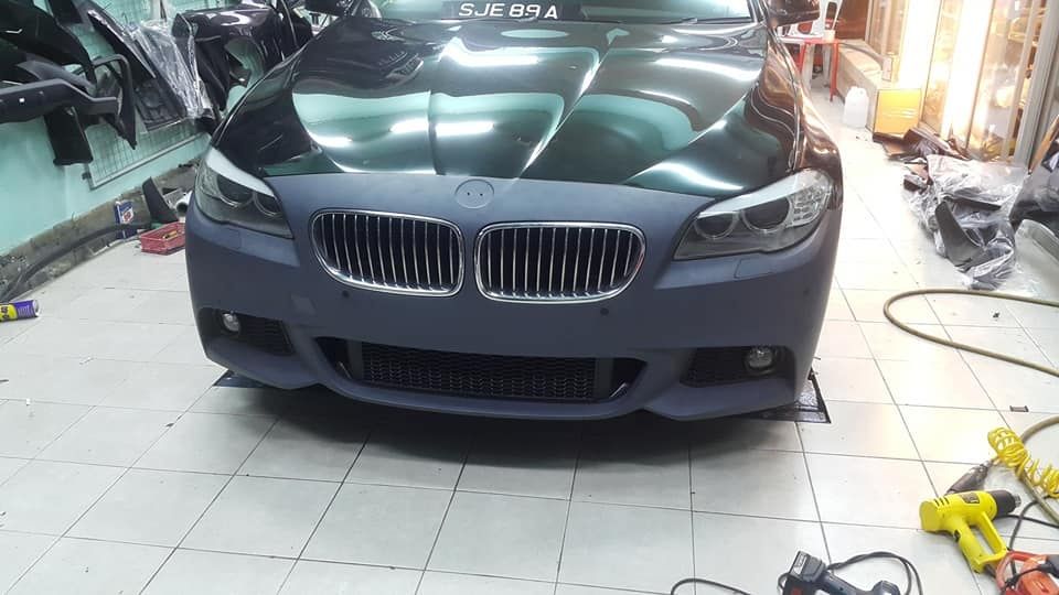 М тех предна и задна брони за BMW F10