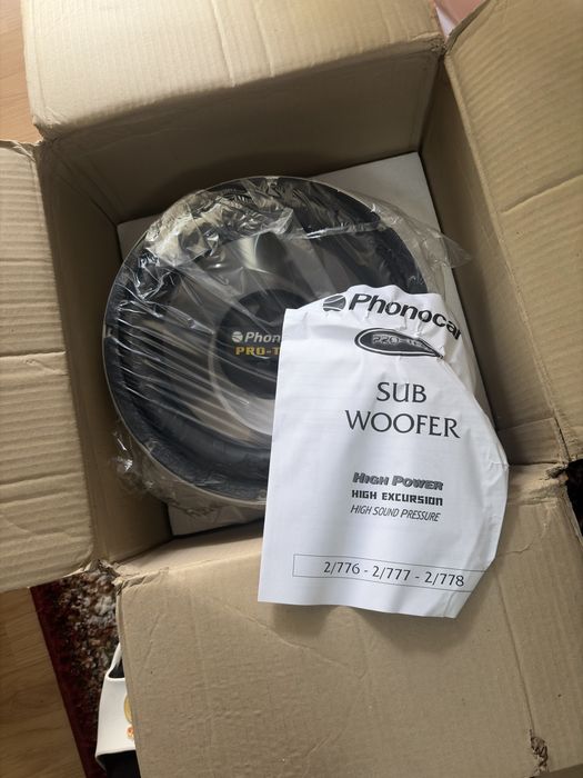 Subwoofer  Phonocar Pro-Tech 1000 W