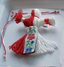 Mărțișor fată/băiat fire bumbac