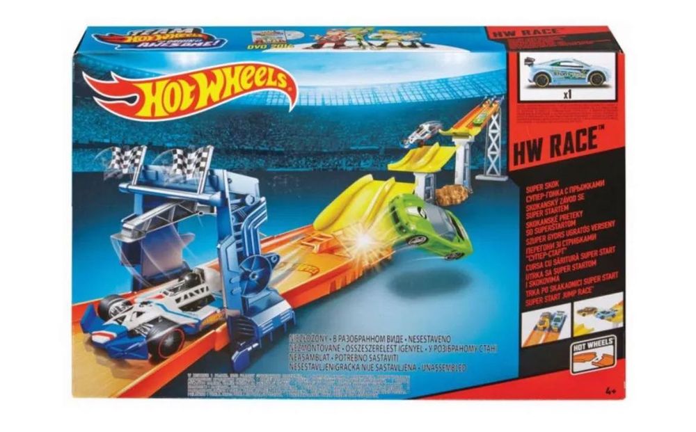 Писта за Hot Wheels, 3D Mon Petit Art, Фокуси Ненчо, машини,4D пумпали