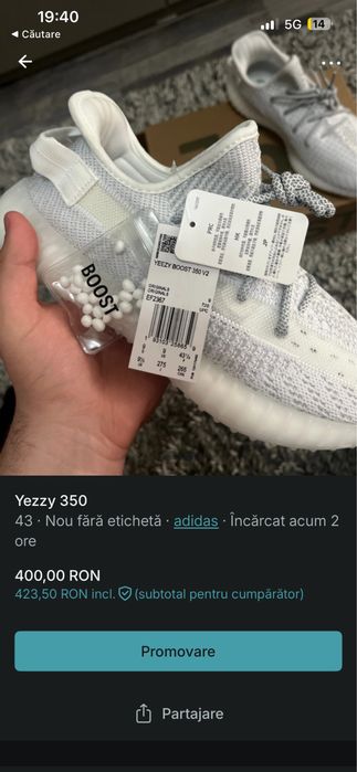 Lichidare de stoc yezzy 350(modelele sunt in anunt)