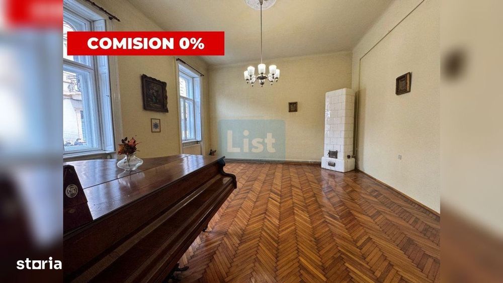 C0MISION 0! 3 camere 91mp, tavan inalt, 2bai, imobil tip vila, central — fotografia 3