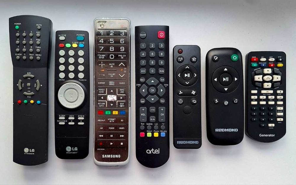 Пульты для телевизора LG Samsung Artel