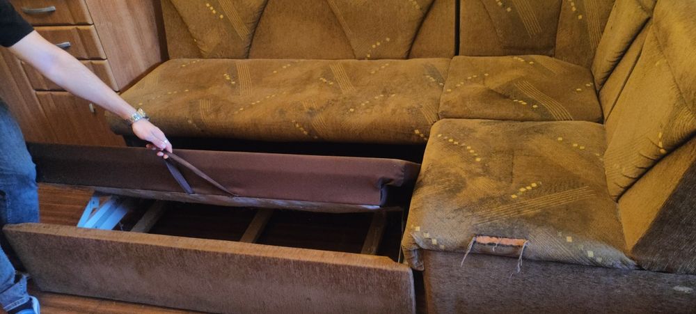 Кухненски ъглов диван