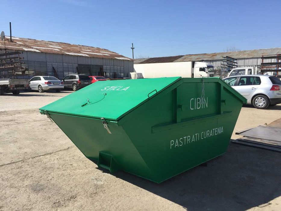 Container abroll de vanzare Skip 5.5m3-Abrollkipper-Direct Producator
