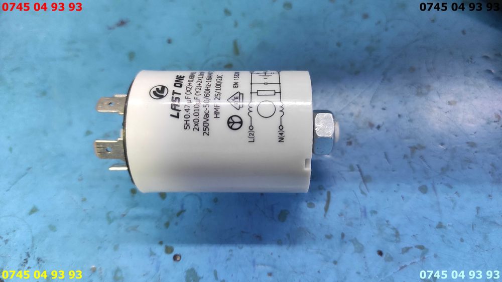 condensator LAST ONE 2X0.010uF+2x1.0mH NOU testat pe ESR METRU