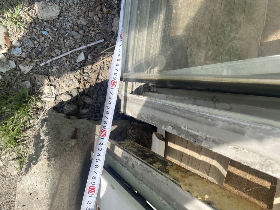 Пластиковые окно и дверь