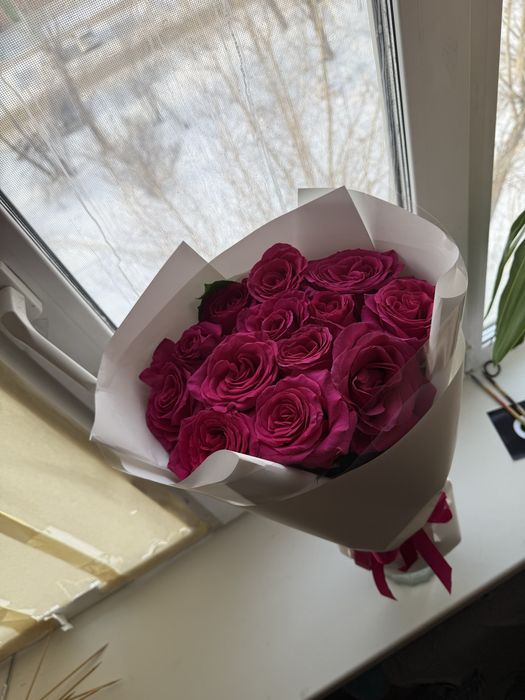 Букет цветов пышный