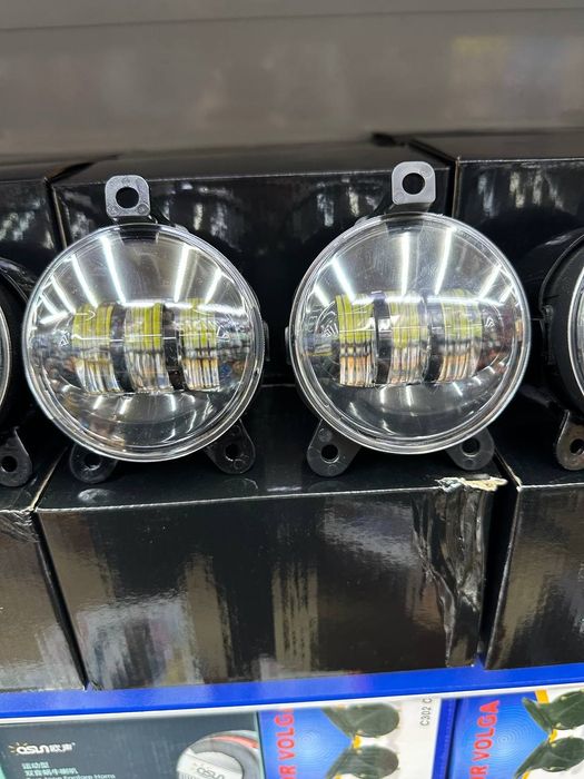 Противотуманные фары на газель приора ваз