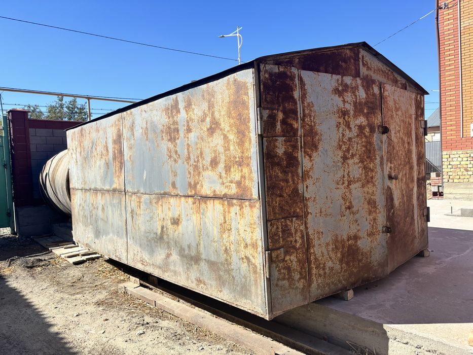 Металлический гараж