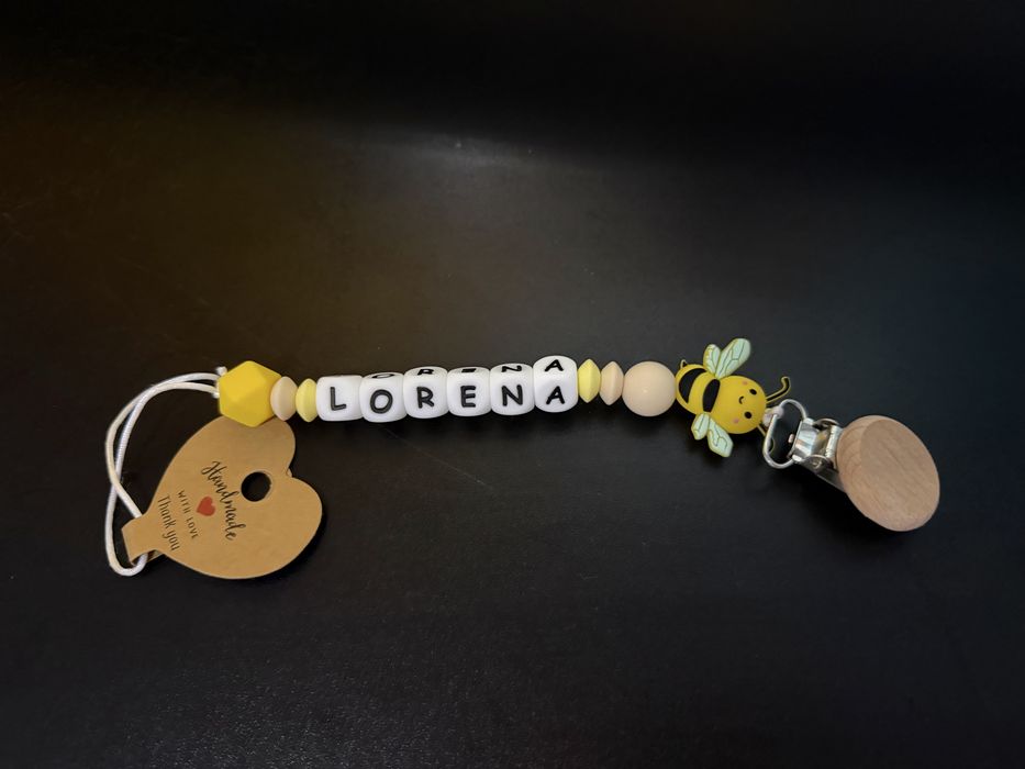 Lantisor pentru suzeta personalizat