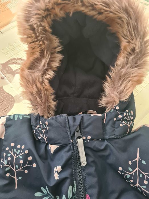 Salopeta Overall gros captusit de iarna cu gluga