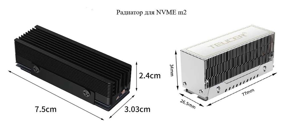Радиаторы для NWME M2