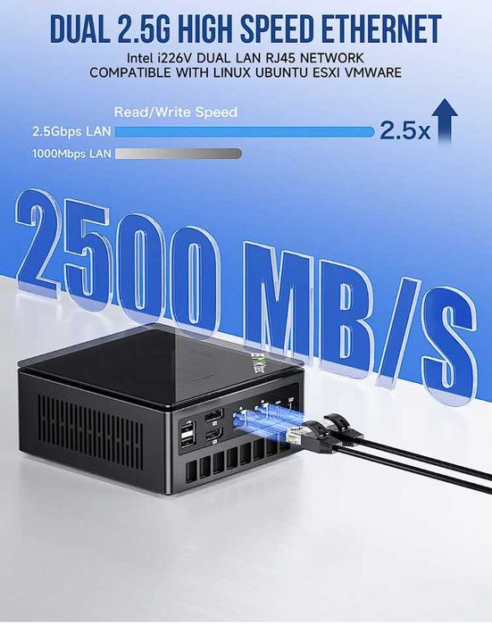 Mini PC GMKtec K8 Plus Ryzen 7-8845HS Barebone fara RAM SSD