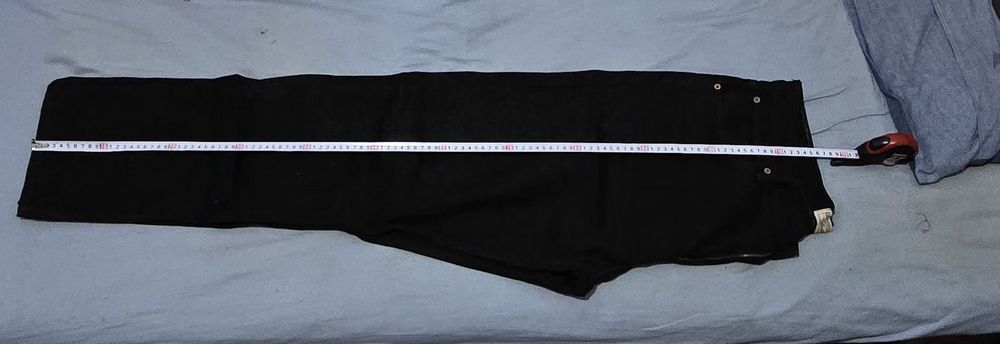 Blugi denim culoare neagra