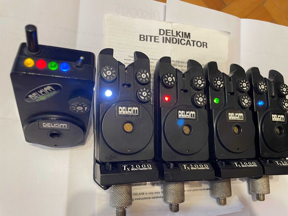 Delkim MK1 с Delkim Tx 2000 и Delkim Rx 2004 сигнализатори Делким
