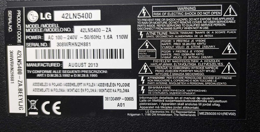 Vand Televizoare Samsung UE48HU7500TXXH 3D 4K si LG 42LN5400-ZA.BEEYLJG FHD