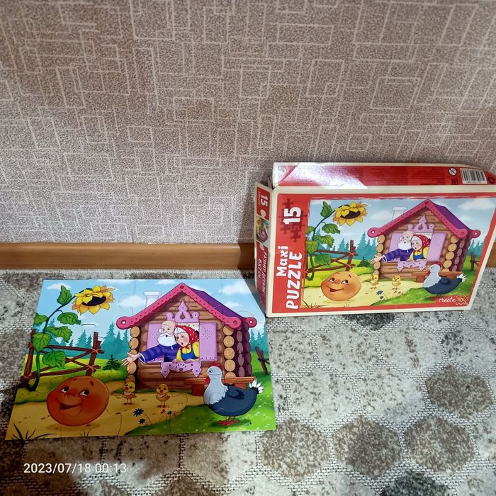 Продам пазлы для детей