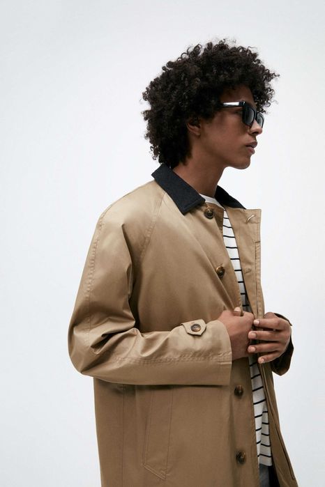 Zara чисто нов тренч - шлифер