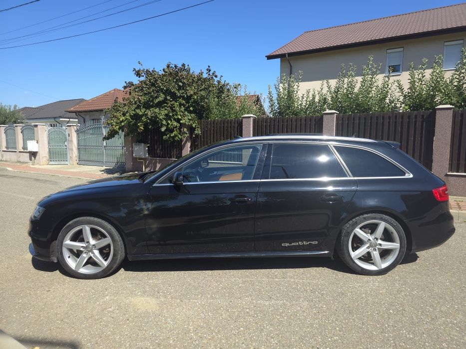 Audi A4 2.0 TDI Quattro 3xS-Line 190 CP, Manuala 2015 158.000km