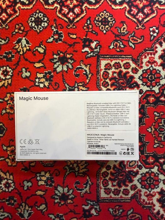 Apple Magic Mouse 2 A1657 MK2E3ZM/A – ca nou, full box, original Apple