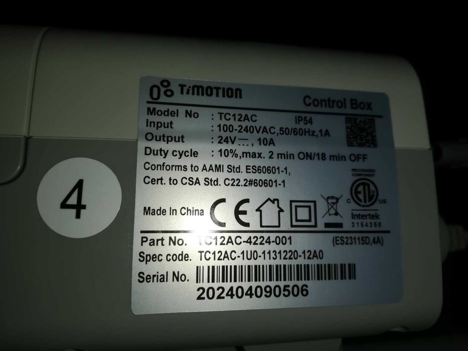 Dispozitiv ridicare pacienti TiMOTION Muevo , actionare cu pedala