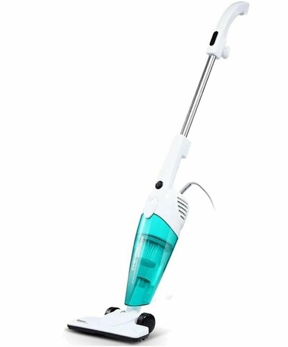 Пылесос XIAOMI DX118C, вертикальный, белый/голубой, контейнер, 600Вт