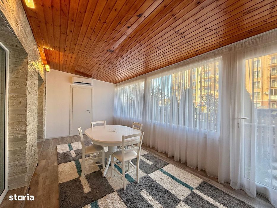 COSMOPOLIS - Apartament cu 2 camere tip studio, mobilat si utilat.