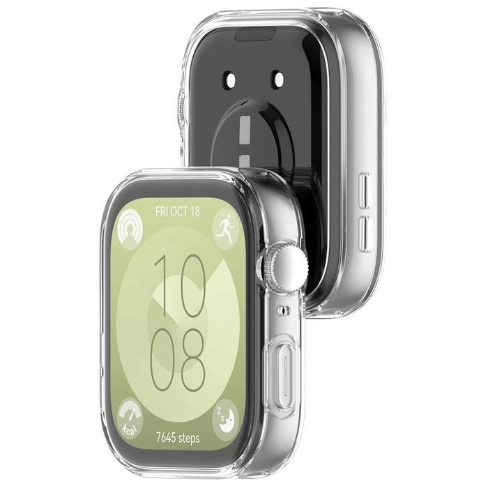 Huawei Watch Fit 3 / Мек TPU силиконов кейс с протектор