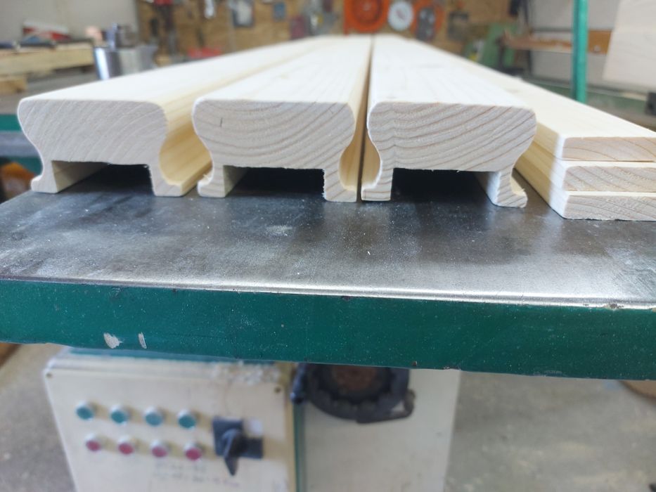 Дъски за ограда(парапет),свързващи греди,ръкохватки