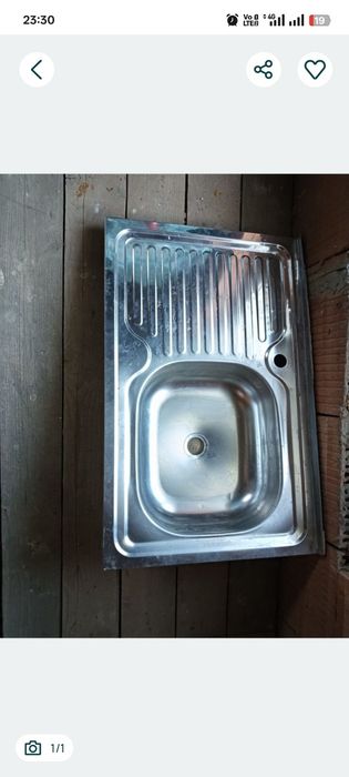Vând chiuveta de bucătărie inox noua la doar 100 Roni trimit in tara