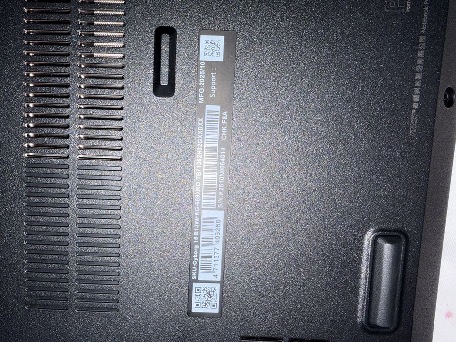 Laptop MSI Cyborg 15 i7 gen 13