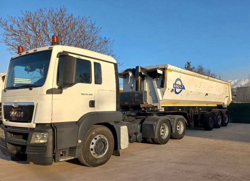 MAN 26.400 тягач комплект ва алохида сотилади