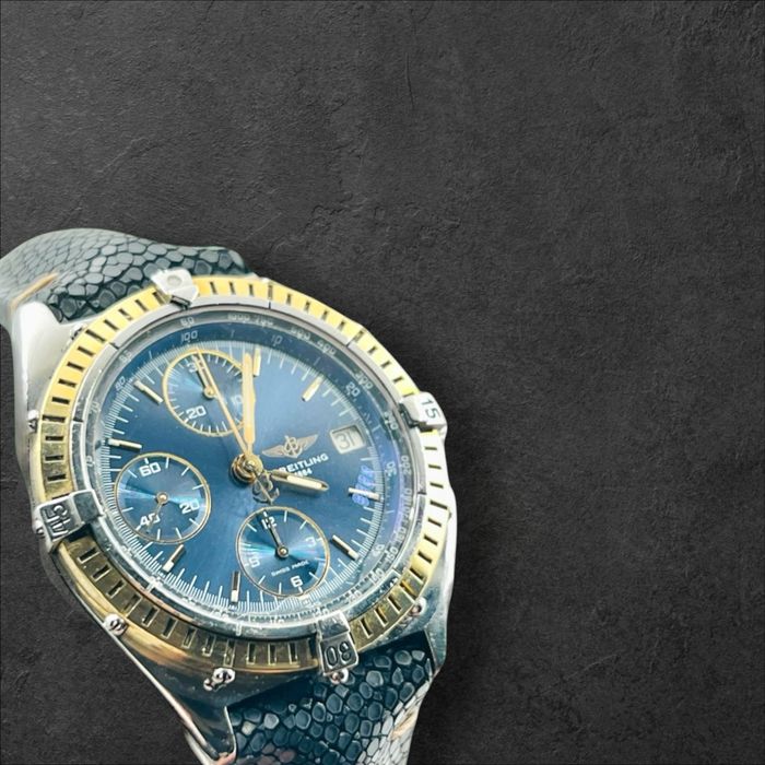 Breitling Chronomat – Steel & 18k Gold Bezel, 39 мм, Automatic Chronograph Valjoux 7750
