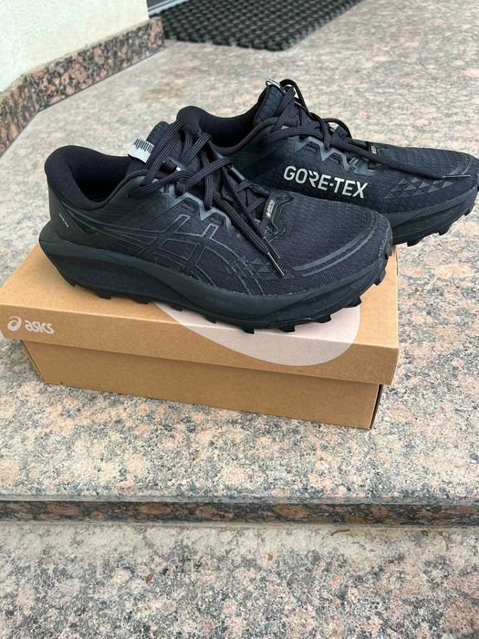 ASICS GEL-Trabuco 13 GTX — negru, mărimea EU 40.5 (US 9 / UK 7 / 25,75 cm)