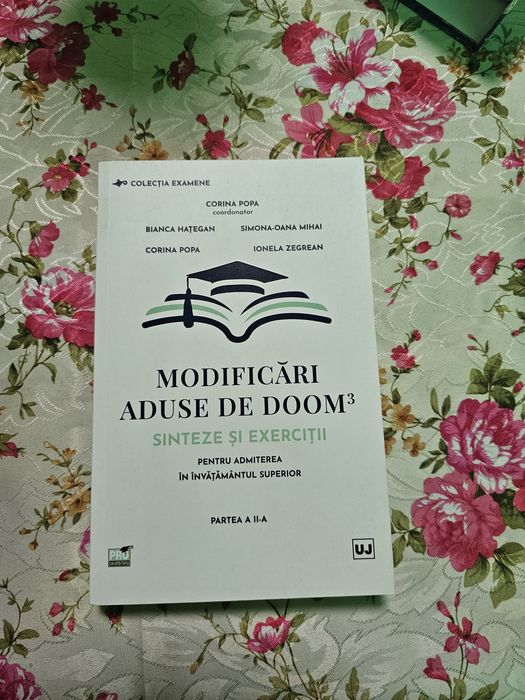 Set Cărți Pregătire Admitere Drept + DOOM 3 (Noi-nouțe)