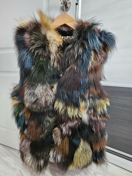 Дамски елек от естествен косъм