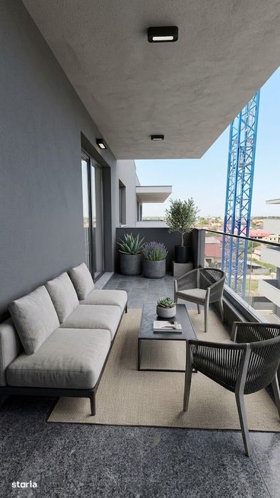 2 camere open-space, parcare cadou la 50% avans, metrou, stb, parc