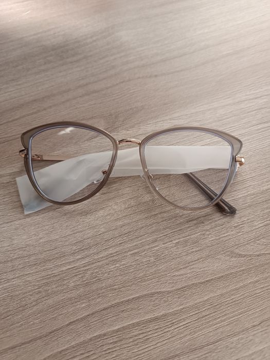 Ochelari Cat-Eye moderni , ramă metalica și TR-90