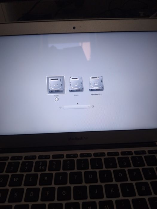 MacBook Air El capitan+Windows