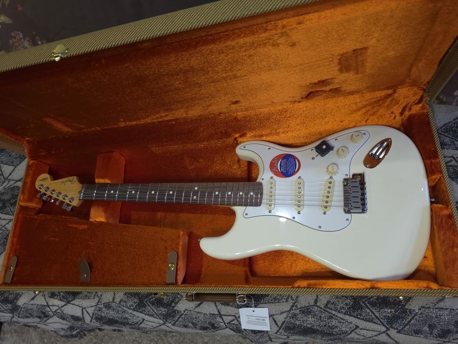 Fender Jeff Beck Stratocaster Olympic White