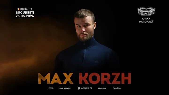 2 bilete concert București Max Korzh