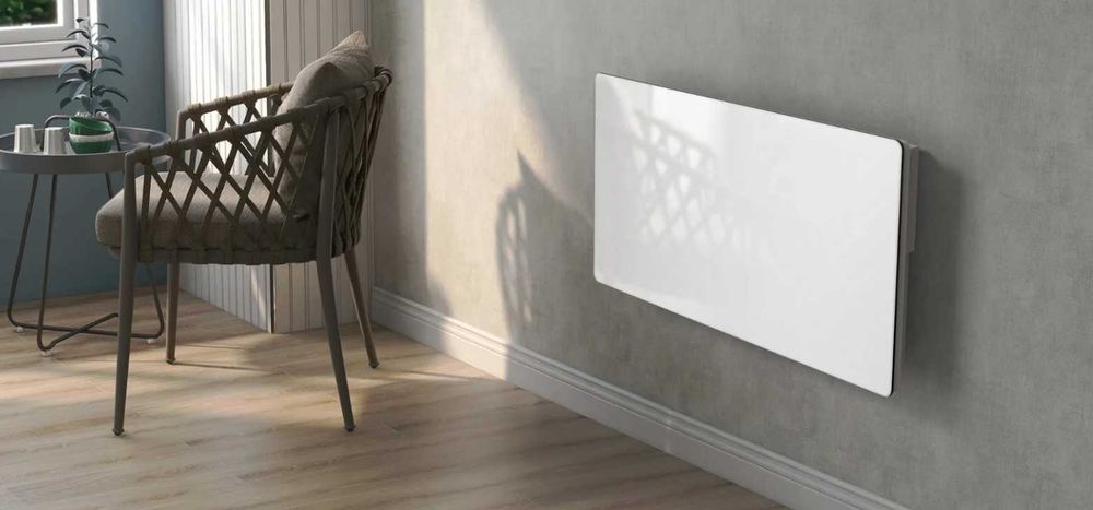 Radiator/Calorifer electric de perete din ceramica Kalia Glass, 2000W