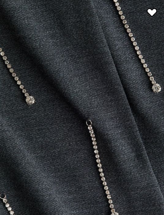 Рокля с камъчета H&M