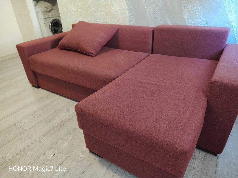 Colțar extensibil + 3 perne mari cadou