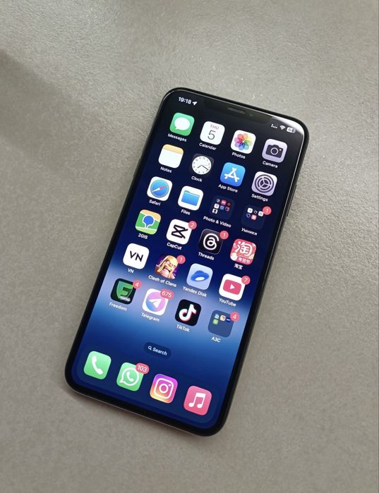 Обмен iphone XS Max e-sim 64gb face id работает