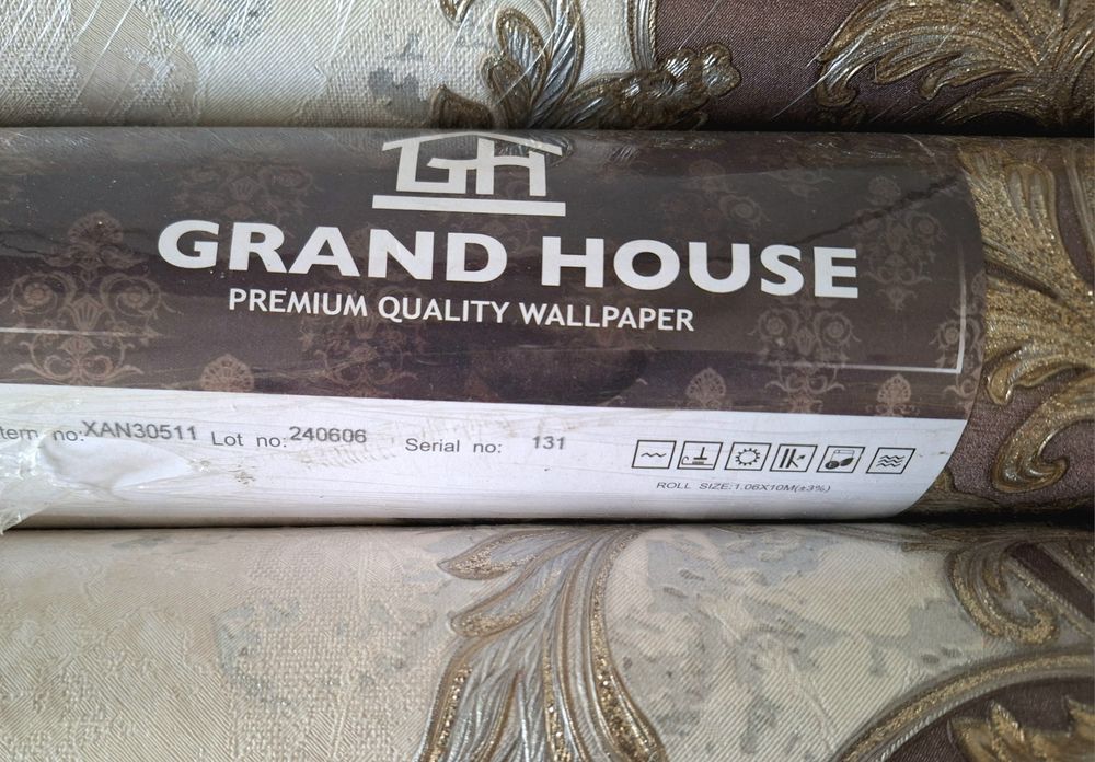 Виниловые обои 3рулона