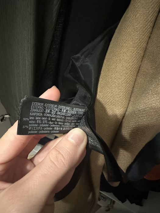 Вълнено палто ZARA,размер s