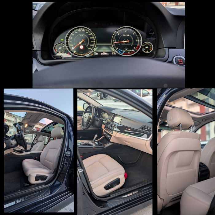 BMW F11 520d B47 190cp – Automat, Display Digital, Harman, Piele, HUD